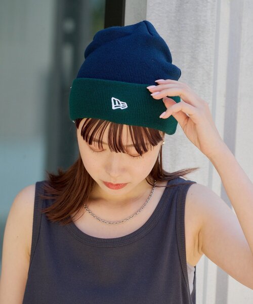 Kastane(カスタネ)の「【NEWERA】BC KNIT GORO(ハット・メンズ・ブルー/ブラック/ネイビー・ONE SIZE)」の2枚目の写真