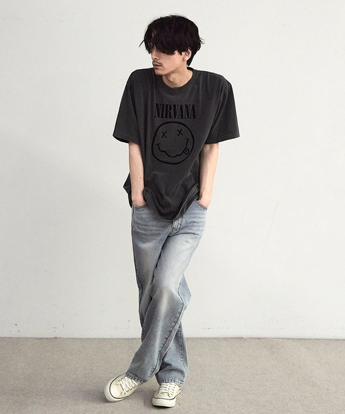 boohoo MAN★Tシャツ Nirvana ニルヴァーナ ベスト タンクトップ boohoo MAN☆Tシャツ Nirvana ニルヴァーナ ベスト タンクトップ