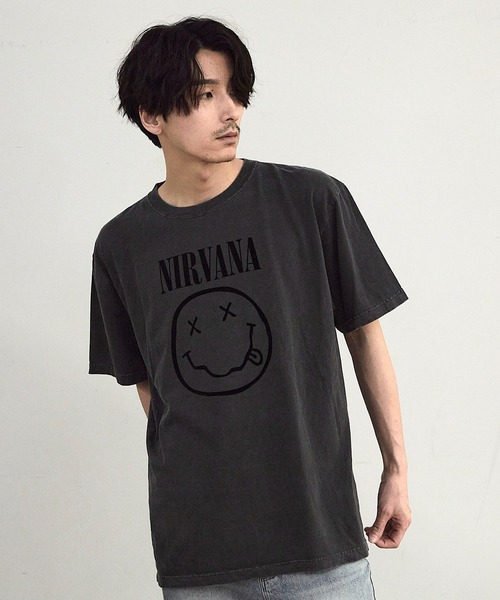 RATTLE TRAP（ラトルトラップ）の「【GOOD ROCK SPEED】プリントTシャツ（NIRVANA/ニルヴァーナ）（Tシャツ/カットソー・メンズ・チャコールグレー・M/L/LL）」の10枚目の写真