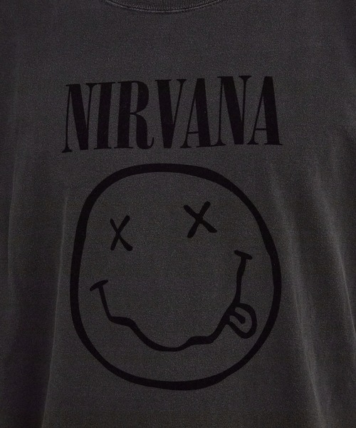 RATTLE TRAP（ラトルトラップ）の「【GOOD ROCK SPEED】プリントTシャツ（NIRVANA/ニルヴァーナ）（Tシャツ/カットソー・メンズ・チャコールグレー・M/L/LL）」の13枚目の写真