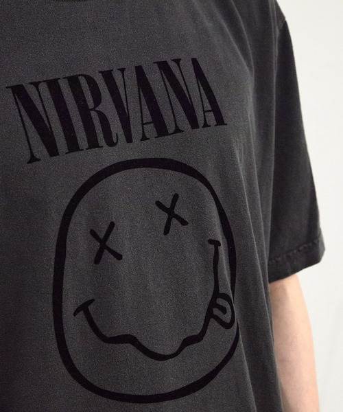 RATTLE TRAP（ラトルトラップ）の「【GOOD ROCK SPEED】プリントTシャツ（NIRVANA/ニルヴァーナ）（Tシャツ/カットソー・メンズ・チャコールグレー・M/L/LL）」の14枚目の写真