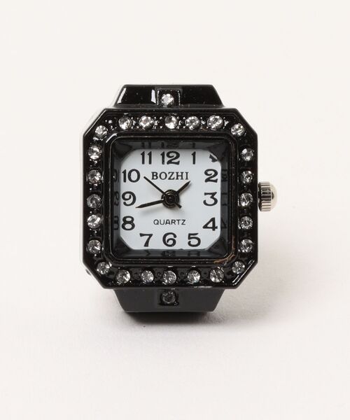 Burner(バーナー)の「【OKUOKU 0909】watch ring 指輪時計 アソート マルチカラー フリーサイズ仕様 oku-ring-g6(リング・レディース・パープル系その他2/パープル系その他/レッド系その他/ホワイト系その他/レッド/グリーン/ピンク/ホワイト/ピンク系その他2/グリーン系その他2/ブルー系その他/グリーン系その他/パープル/イエロー/ブラック系その他/ブルー/ブルー系その他2/ピンク系その他/イエロー系その他/ブラック・FREE)」の4枚目の写真