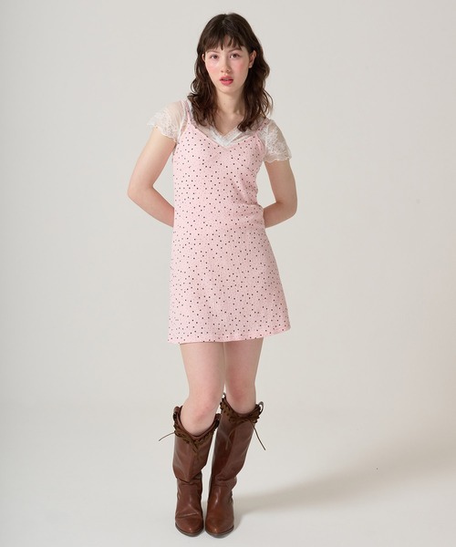 スター＆ドット キャミワンピース TINA：JOJUN（ワンピース