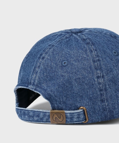 Psycho Bunny（サイコバニー）の「ベーシックロゴ デニムキャップ（キャップ・メンズ・ブラック/ダークインディゴブルー・FREE）」の4枚目の写真