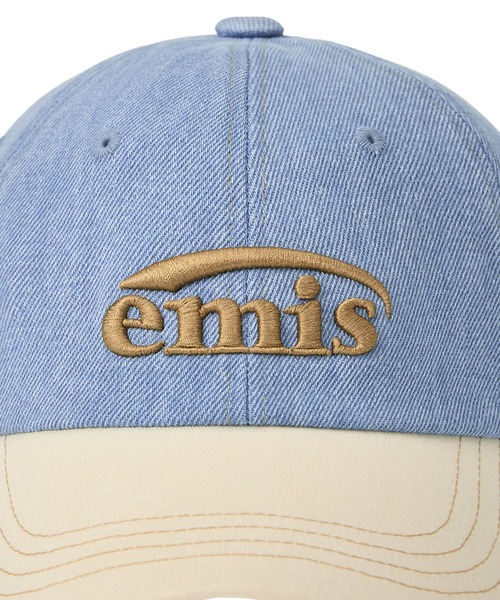 ◆25SS CAVISH WASHED DENIM EMB BALL CAP/2色◆ WASHED DENIM BALL CAP（キャップ）｜EMIS（イミス）の
