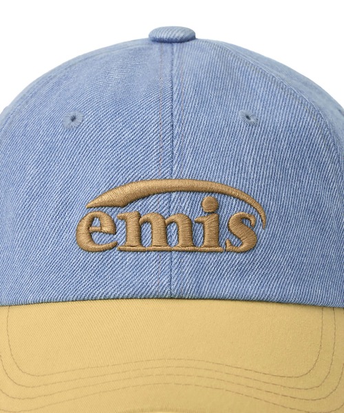 【emis】WASHED DENIM BALL CAP_10colors ☆韓国人気☆ 人気 ☆EMIS☆ WASHED DENIM BALL CAP (EMIS/キャップ