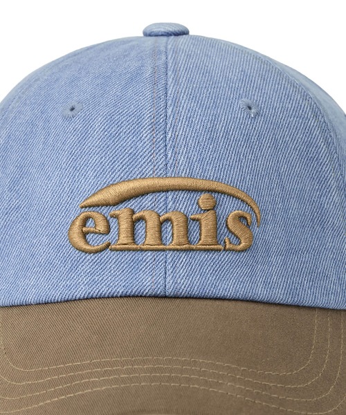 キャップ EMIS WASHED DENIM BALL CAPGRAYPINK 1484e7dabcc968d6204c3f5c69ef01