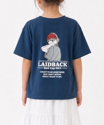 Red Cap Girl（レッドキャプガール）の「【30】〔RedCapGirl/レッドキャップガール〕アソートイラスト ドロップショルダー 半袖Tシャツ キッズ（Tシャツ/カットソー）」