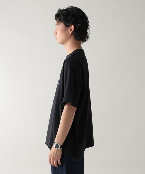 RAGEBLUE（レイジブルー）の「MUSICロゴ/オーバーサイズTシャツ（Tシャツ/カットソー・メンズ・ホワイト/ブラック/イエロー・MEDIUM/LARGE）」の19枚目の写真