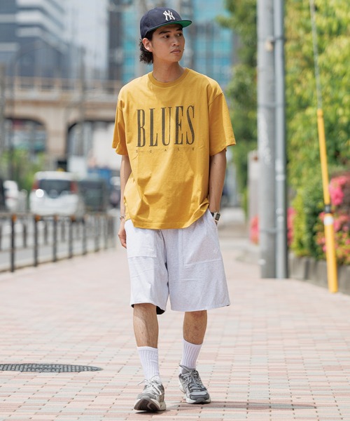 RAGEBLUE（レイジブルー）の「MUSICロゴ/オーバーサイズTシャツ（Tシャツ/カットソー・メンズ・ホワイト/ブラック/イエロー・MEDIUM/LARGE）」の15枚目の写真