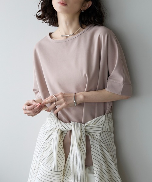 長袖ブラウス　5号〜15号　JOIE01040 ジョーゼットホソパイピングブラウス|allureville OFFICIAL SITE