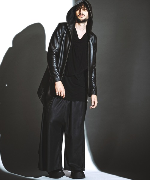 NO ID.（ノーアイディ）の「【NO ID.】Asymmetry Drape Wide Pants / アシンメトリー ドレープ ワイド パンツ（スラックス・メンズ・グレー/ブラック/その他22・2/1）」の19枚目の写真