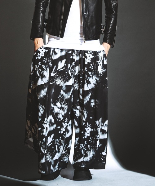 NO ID.（ノーアイディ）の「【NO ID.】Asymmetry Drape Wide Pants / アシンメトリー ドレープ ワイド パンツ（スラックス・メンズ・グレー/ブラック/その他22・2/1）」の21枚目の写真