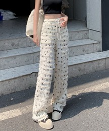 Dormiir（ドルミール）の「【Dormiir】リボン柄ミニフリルパンツ（その他パンツ）」