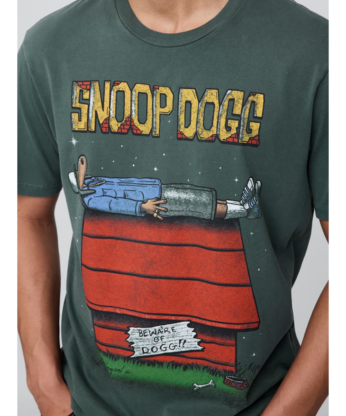 Gapスヌープ・ドッググラフィックTシャツ kj着 スヌープ・ドッグ グラフィックTシャツ