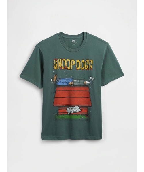 新品GAP スヌープ・ドッグ リラックス グラフィックTシャツXL 7990円 ○スヌープ・ドッグ リラックス グラフィックTシャツ /SNOOP