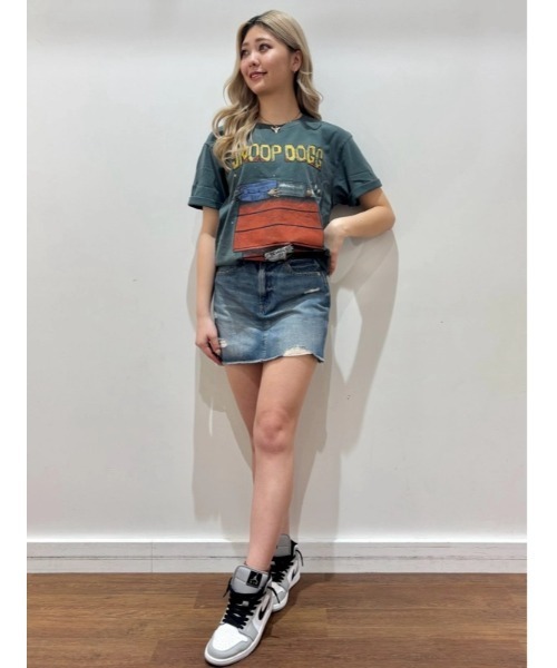 ○スヌープ・ドッグ リラックス グラフィックTシャツ /SNOOP