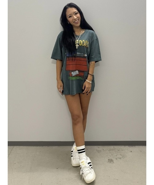 ○スヌープ・ドッグ リラックス グラフィックTシャツ /SNOOP