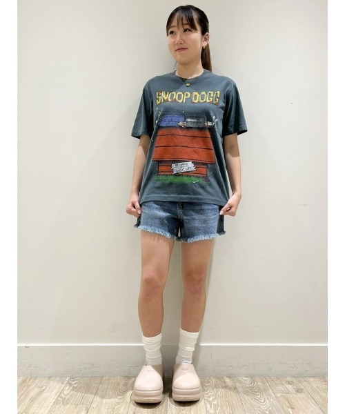 ○スヌープ・ドッグ リラックス グラフィックTシャツ /SNOOP