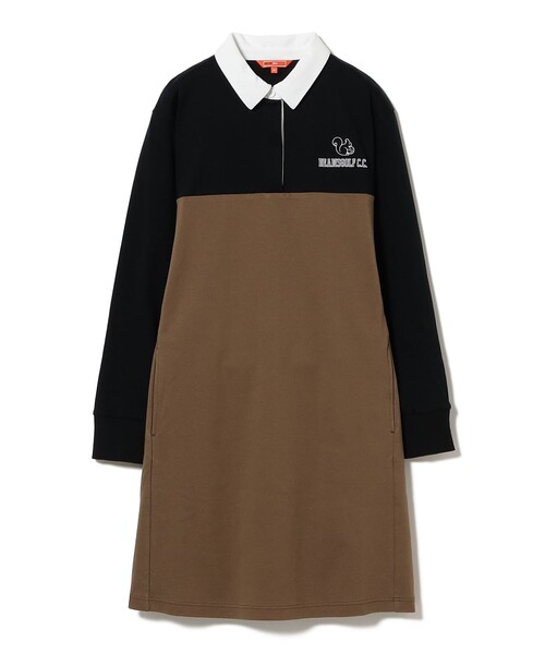 BEAMSGOLF ビームスゴルフ クレリック フレア ワンピース ORANGE LABEL