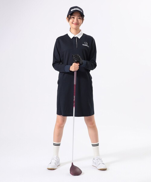 セール】ORANGE LABEL / リスロゴ ストレッチ クレリック 切替