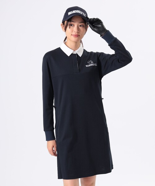 セール】ORANGE LABEL / リスロゴ ストレッチ クレリック 切替