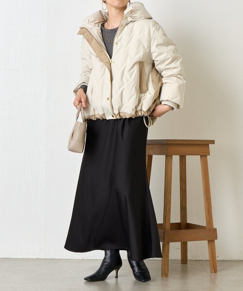 配色テントラインダウンジャケット（ダウンジャケット/コート）｜Jena