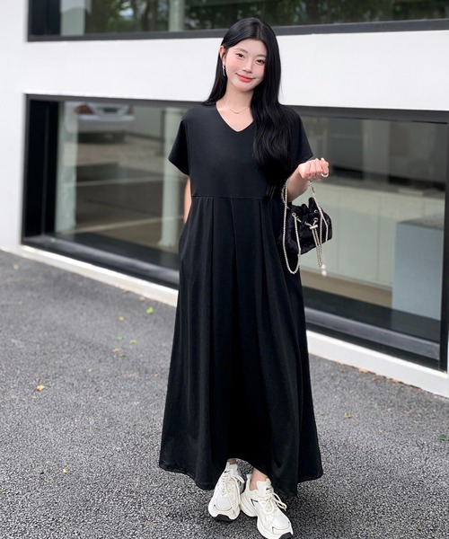 ウエスト切り替えワンピース（ワンピース）｜by LEGNA（バイレグナ）の