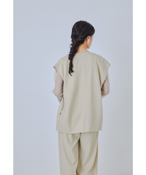 セール】マニッシュベストセットアップ 3点セット ベスト パンツドレス