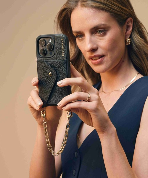 【Bandolier】★iPhoneケース★ GIA BANDOLIER / GIA BLACK iphone16 シリーズケース｜ESTNATION