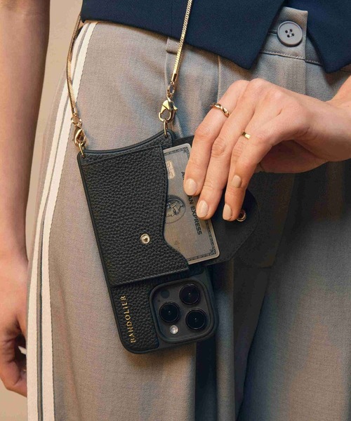 BANDOLIER / GIA BLACK iphone15 シリーズケース（スマホケース