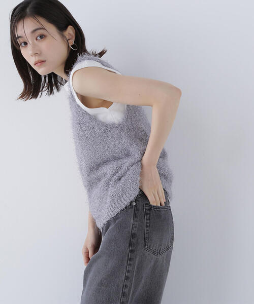 セール】◇フリンジニットベストセット（ベスト）｜NATURAL