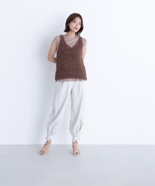 ◇フリンジニットベストセット（ベスト）｜NATURAL BEAUTY BASIC
