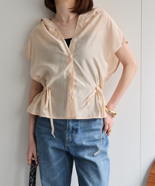 model：162cm 着用サイズ：F