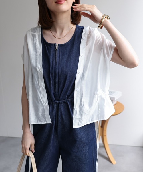 model：162cm 着用サイズ：F