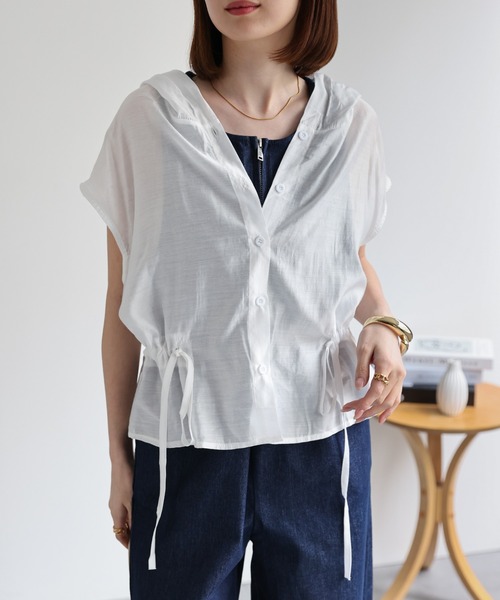 model：162cm 着用サイズ：F