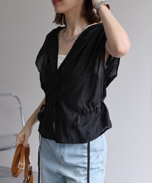 model：162cm 着用サイズ：F