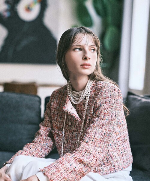 ANAYI（アナイ）の「ランダムパール2連ロングネックレス（ネックレス・レディース・オフホワイト・FREE）」の7枚目の写真