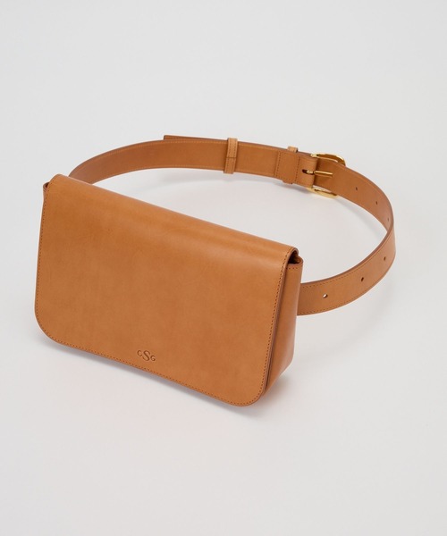 【ネット完売】カレンソロジー　SCGウエストベルトバッグ　黒 Curensology(カレンソロジー)/＜CSG＞ウエストベルトバッグ