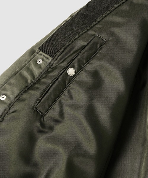 セール】COTTON NYLON TWILL BLOUSON（ノーカラージャケット）｜COMME