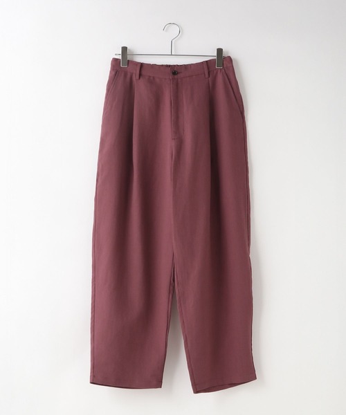 LOWRYS FARM（ローリーズファーム）の「メンアサカーブパンツ　577583（その他パンツ・メンズ・チャコールグレー/バーガンディー・MEDIUM/LARGE）」の2枚目の写真