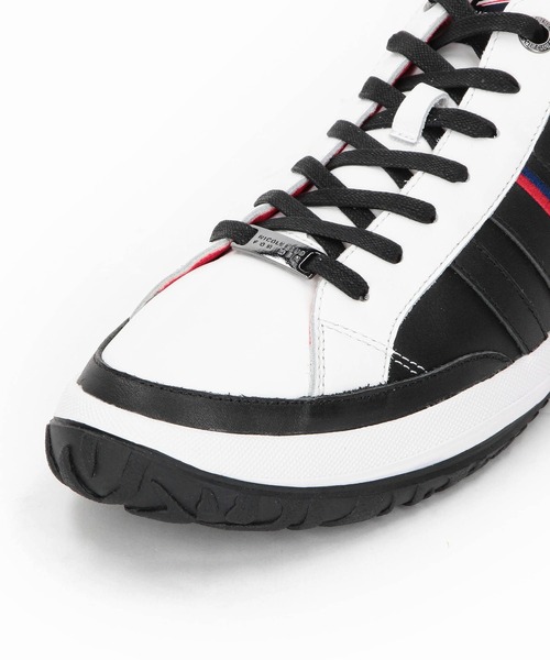 NICOLE CLUB FOR MEN(ニコルクラブフォーメン)の「Admiral 別注スニーカーⅤ(スニーカー・メンズ・オフホワイト/ブラック系・25.5cm/26.5cm/27.5cm)」の7枚目の写真