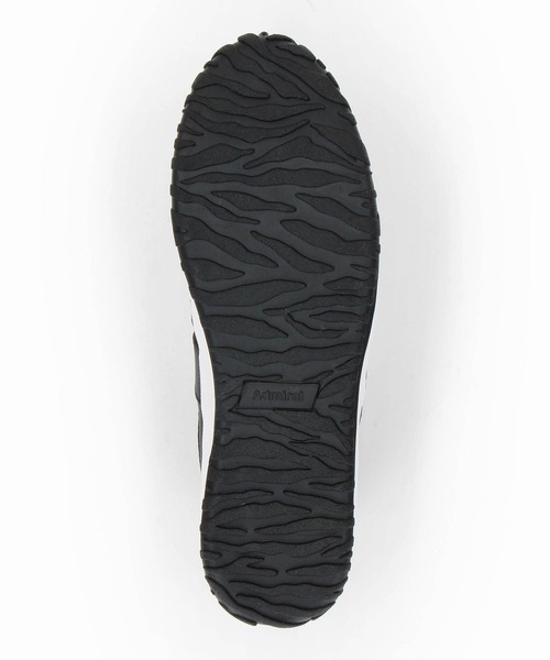 NICOLE CLUB FOR MEN(ニコルクラブフォーメン)の「Admiral 別注スニーカーⅤ(スニーカー・メンズ・オフホワイト/ブラック系・25.5cm/26.5cm/27.5cm)」の5枚目の写真