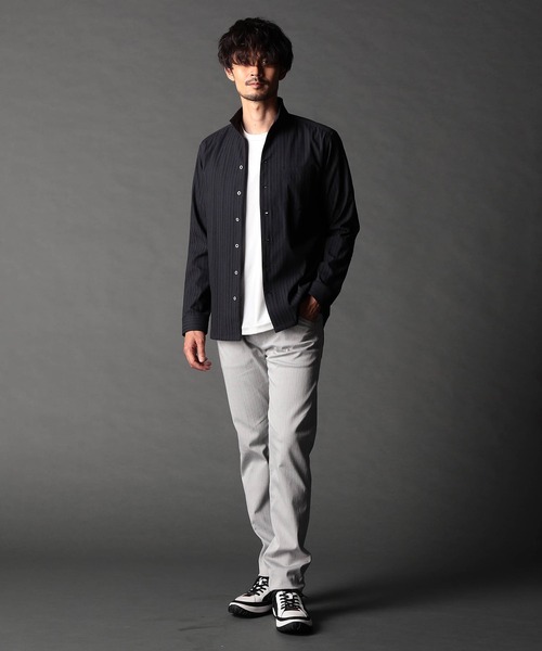 NICOLE CLUB FOR MEN(ニコルクラブフォーメン)の「Admiral 別注スニーカーⅤ(スニーカー・メンズ・オフホワイト/ブラック系・25.5cm/26.5cm/27.5cm)」の8枚目の写真