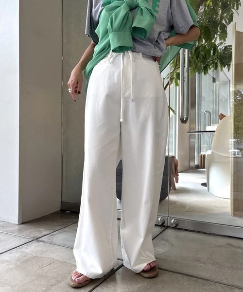 ドロストデニムパンツ（その他パンツ）｜CADUNE（カデュネ）の