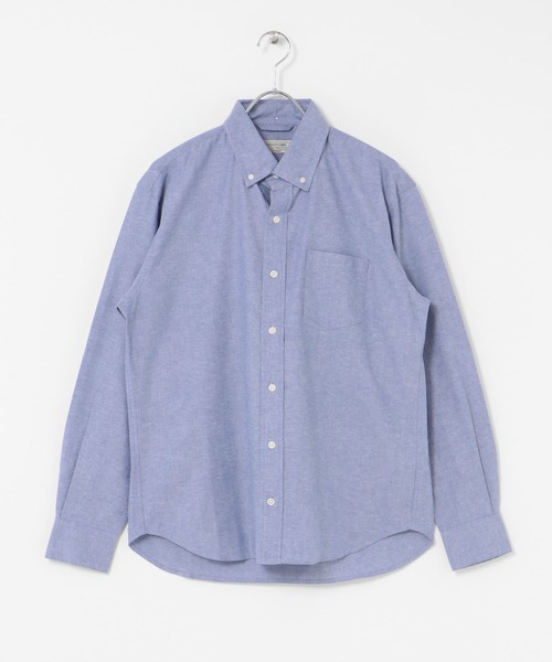 URBAN RESEARCH Sonny Label（アーバンリサーチサニーレーベル）の「抗菌オックスボタンダウン長袖シャツ（シャツ/ブラウス・メンズ・ライトブルー/ホワイト/グレー/ネイビー/ホワイト系その他/ブラック系その他・SMALL/MEDIUM/LARGE/X-LARGE）」の9枚目の写真