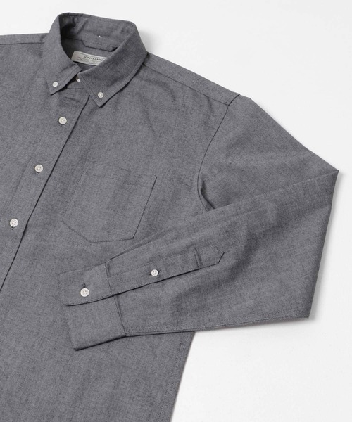 URBAN RESEARCH Sonny Label（アーバンリサーチサニーレーベル）の「抗菌オックスボタンダウン長袖シャツ（シャツ/ブラウス・メンズ・ライトブルー/ホワイト/グレー/ネイビー/ホワイト系その他/ブラック系その他・SMALL/MEDIUM/LARGE/X-LARGE）」の11枚目の写真