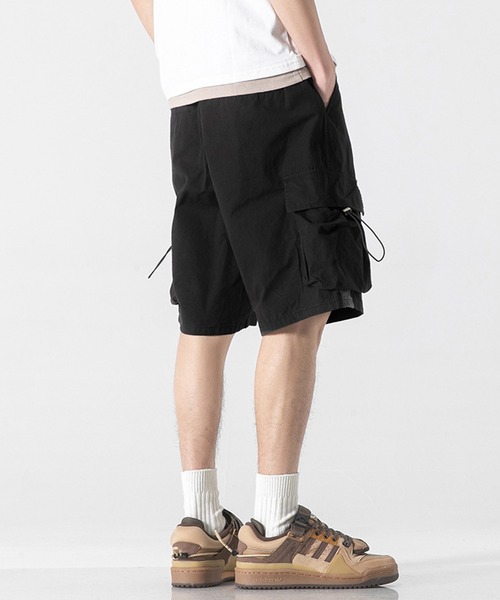 CALIFORNIA OUTFITTERS(カリフォルニア アウトフィッターズ)の「7B8 イージー カーゴハーフパンツ(カーゴパンツ・メンズ・ブラック・M/L/XL)」の5枚目の写真