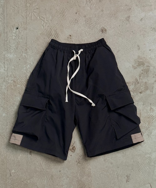 CALIFORNIA OUTFITTERS(カリフォルニア アウトフィッターズ)の「7B8 イージー カーゴハーフパンツ(カーゴパンツ・メンズ・ブラック・M/L/XL)」の7枚目の写真