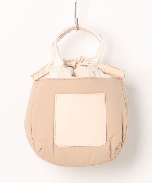 EARTH MADE(アースメイド)の「COTTON BONDING TOTE(トートバッグ・レディース・グレー/ベージュ/ミント・FREE)」の7枚目の写真
